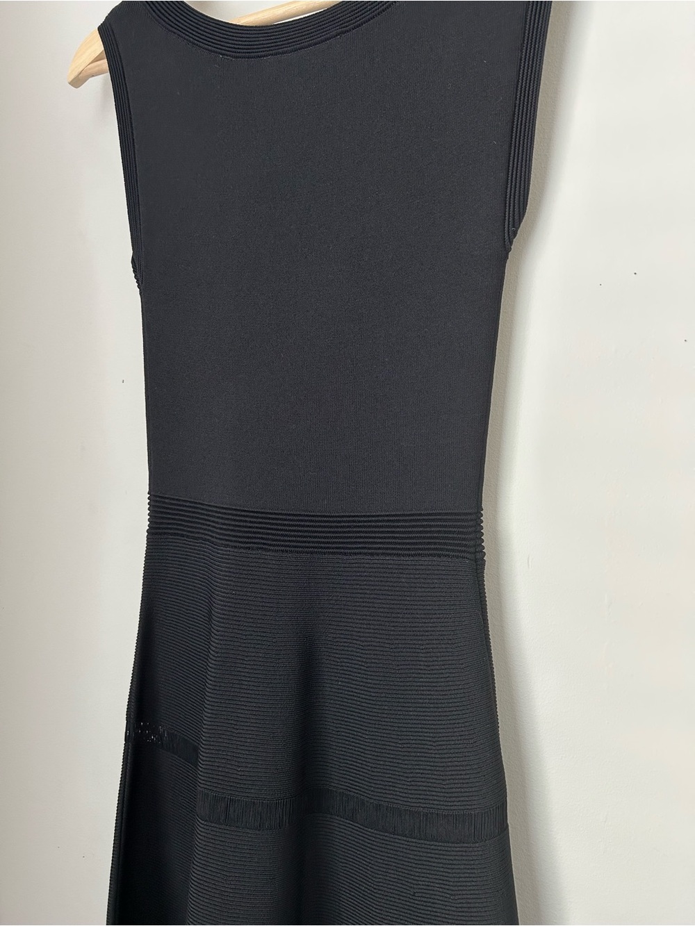 Sandro Eyelash Stripe Midi Dress - Picture 6 of 12